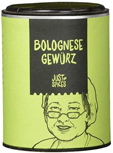 Just Spices Bolognese Gewürzmix I Pasta Bolo authentisch italienisch würzen I Gewürzdose, 60 g