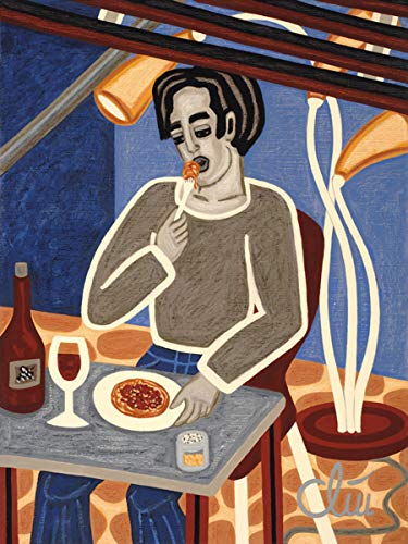 Jacqueline Ditt - A Dinner for One (EIN Abendessen für eine Person) - universal Arts Galerie Studio - Grafik Druck Kunstdruck nach Gemälde
