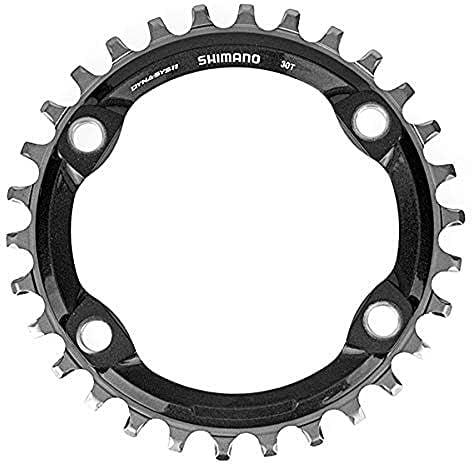 SHIMANO Plato 30T DEORE XT SMCRM85 FCM81001 Accesorios y recambios bicis, Unisex-Adult, Multicolor, 12x1