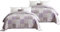 WOLTU® 2 x Tagesdecken Bettüberwurf Steppdecke Patchwork Wendedesign Bettdecke Stepp Decke Doppelbett unterfüttert und gesteppt, 150x200 cm