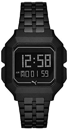 Puma Reloj Digital para Mujer de Cuarzo con Correa en Acero Inoxidable 1