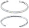 WINNICACA Oktober Birthstone Armband Sterling Silber Weiß Opal verstellbare Manschette Armreif Schmuck Geschenke für Frauen Geburtstag, graviert You are my sunshine