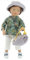 Petitcollin 613419 Minouche 34 cm Eloi Babypuppen, bunt