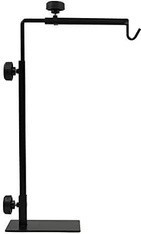 Svauoumu Reptile Lamp Stand Adjustable Telescopic Floor Heat Light Stand,Heat Lamp for Puppies with Stand,for Reptile Tortoise Spider Glass Container Lighting