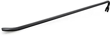 Olympia Tools 36 Wrecking Bar, Heavy Duty Pry Bar with Beveled Chisel End and Forged Carbon Steel for Prying, Lifting and Pulling Nails