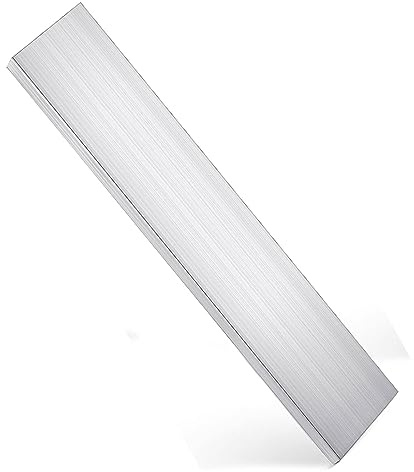 COYOUCO 6061 Barra Plana Sólida De Aluminio 8 Mm De Espesor 495 Mm De Longitud 1Pcs Placa Plana De Aluminio para Artesanía, Industrial, Mecanizado, Corte,40mm
