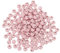 METALLIXITY Perles en Bois Colorées (6mm/0,24) 200 Pièces, Perles Rondes en Bois - pour la Décoration de Fête à la Maison, Rose