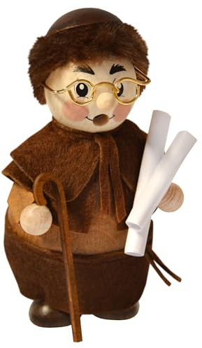 Ratags Räuchermännchen, Johann Tetzel, Pirnaer Unikat - PIRNAER GRÖßEN IN KLEIN