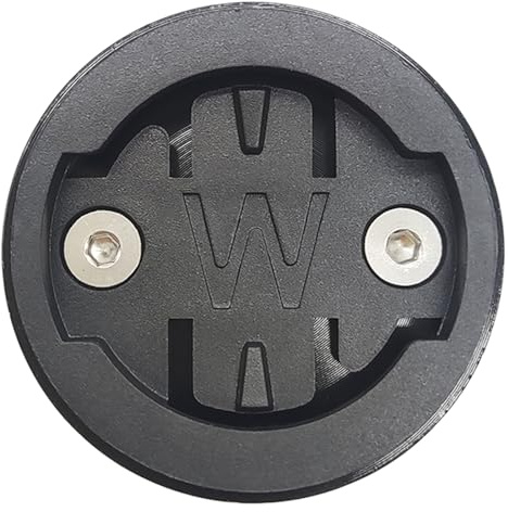 KMRDND Fahrrad Vorbau Kappe Computer Halterung für Wahoo Elemnt, Elemnt Roam, Elemnt Bolt v2, Elemnt Mini, Mit 2 Adaptern