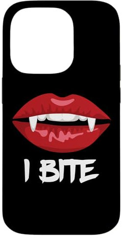 Halloween Vampir Lippen Kostüm Hülle für iPhone 14 Pro