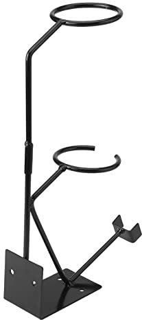 OUCRIY Gravity Feed Paint Sprayer Stand Heat Stand Feed 22 * 22 * 11 Gravity Feed Paint Spray Gun Stand Holder Sprayer Stand With S Er Holder Wall Bench Paint
