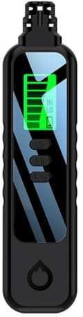 Yominerr Rilevatore di Perdite di Gas Rilevatore Portatile di Gas Naturali Metano Esano Propano Sniffer per Casa/Esterno Nero Batteria