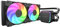 LC-Power LC-CC-280-B-ARGB - JetFlow Series - CPU Wasserkühlung PC - 280mm AIO - Für AMD AM4 & AM5, Intel LGA1851, LGA1700 & 1200/115X/2066, 2x 140mm CALMA ARGB Lüfter