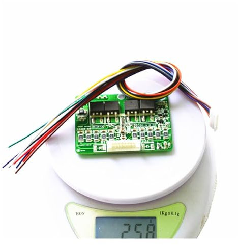 BMS-Board, 4S 5S 6S 7S 8S 9S 10S 30A 35A LTO BMS 2,4 V Lithium-titanat Multi-String Lithium Batterie Schutz Bord Balanced BMS,für Elektrofahrzeuge, Wechselrichter(9S)