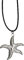 LAIOUSN Elegant Starfishs Penadant Necklace On Adjustable Sturdy Black Rope Portable Accessory For Parties And Casual Styles