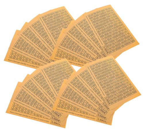 Milisten 20Blätter Euro Spardosen Aufkleber Kreative Sparziel Sticker für DIY Sparschweine Einfache Anwendung mit Nummerierten Etiketten für Budgetierung