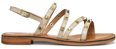 Geox Damen D Maddalusiac H Flat Sandal