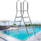 Scala per Piscina Fuori Terra, Scaletta per Piscina in Acciaio Inox 304, Scaletta per Piscina a 4 Gradini Antiscivolo, Portata 227 Kg Lb, Scaletta per Piscine Fuori Terra
