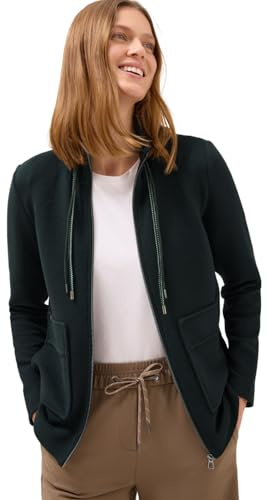 CECIL Damen 3227302 Leichte Ottoman Jacke, Ink Green, Large