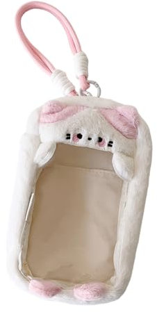 Fellflying Doll Case - Portable Small Doll Storage Organizer,Storage Hangable Box Pouch for Collectibles Phone Travel Toy Coin Keychains Baby Birthday Backpack