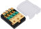 EBTOOLS 4 Way Copper Power Holder for 0/4 to /8 AWG Cables - Insulation for Cars, Trucks, Boats