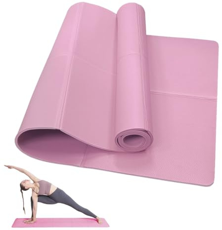 Tappetino Yoga Classico per Donna e Uomo, NIUAWASA Portatile 6mm di Spessore EVA Esercizio Palestra Zerbino per il Fitness Yoga Pilates Allenamento di Campeggio Esterna di Viaggio