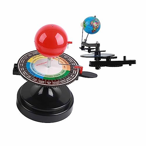 Generic Sonnensystem-Modell, DIY-Sonne, Erde, Mond, Umlaufbahn, Planetarium mit beweglichen Achsen und 24 Solar-Begriffen, pädagogisches Astronomie-Set für Schüler und Kinder (bunt)
