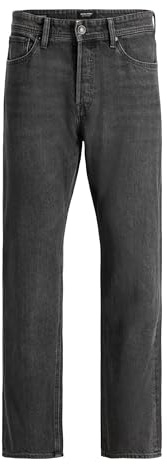 JACK & JONES Male Relaxed Fit Jeans JJICHRIS JJORIGINAL AT 222 Relaxed Fit Jeans