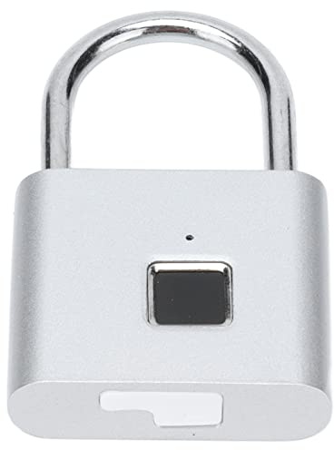 Fingerabdruck Vorhängeschloss aus Zinklegierung, USB-Aufladung für