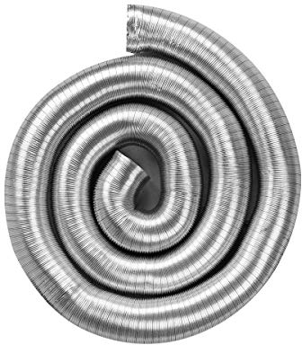 neverest® Semiflex 200 mm Alu Flexrohr 3m Länge Abluftschlauch Klimaanlage, Trockner, Ofen Hitze- & Korrusionsbeständig