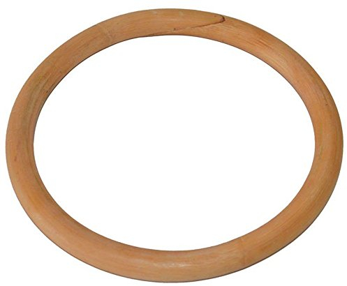 YEESAM Deluxe Wing Chun Training Ring - Bamboo Rattan/Stainless Ring Yongchun Yewen Sau Sticky Hand Leg Strength Training Tsun Siu Lum Kung Fu Rings Taiji