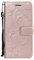 DENDICO Cover per iPhone SE 2020 / iPhone 8 / iPhone 7 4.7, Pelle Portafoglio Custodia per iPhone 7 / iPhone 8 Custodia a Libro con Funzione di appoggio e Porta Carte di Credito - Oro Rosa