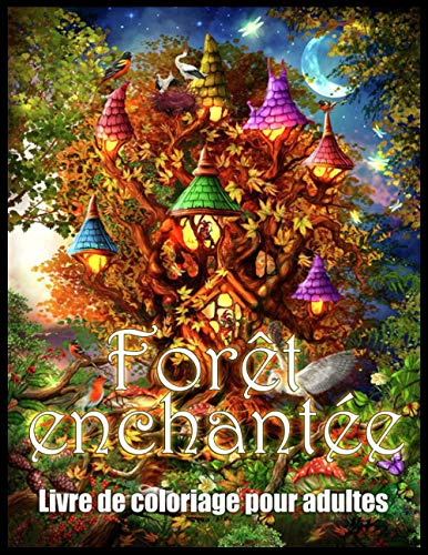 Forêt Enchantée: Livre de Coloriage pour le Soulagement du Stress et la Relaxation (Livre de Coloriage pour Adultes)