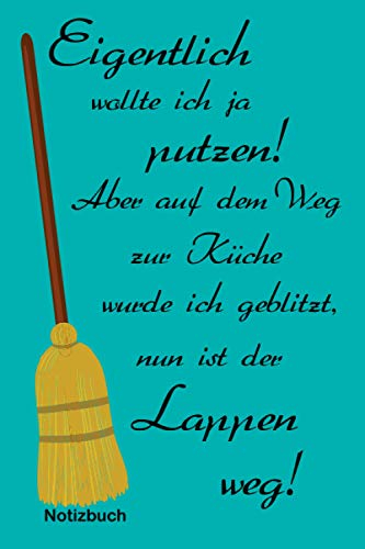 Notizbuch Haushalt: ca. Din A5, liniert, 100 Seiten