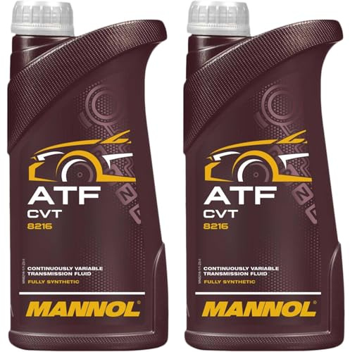 QR-Parts Set 85447411 MN8201-1 2x1 Liter Original MANNOL Automatikgetriebeöl CVT Variator Fluid Getriebe Öll