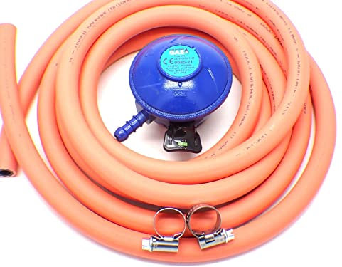 Hg Replacement 21Mm Butane 3M Hose Kit Fits Calor Gas & Flogas 21Mm Cylinders