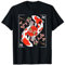 Japanischer Koi Karpfen Nishikigoi Koi Japan Kirschblüte T-Shirt