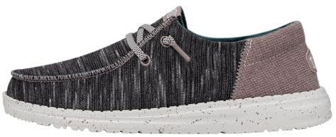 Hey Dude Wendy Funk Jersey - Womens Shoes - Charcoal - Size- EU 43