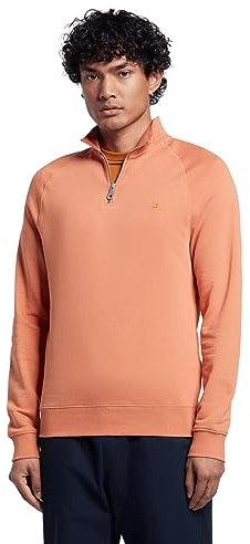 Farah Mens Jim 1/4 Zip Sweatshirt, Mandarin, XS UK