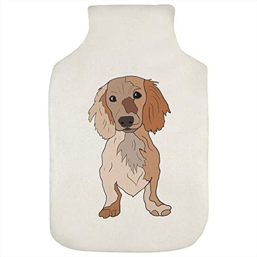 'Sausage Dog Puppy ' Hot Water Bottle Cover (HW00028825)