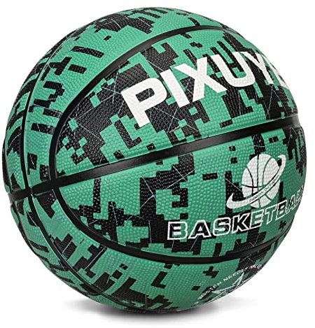 Jicsetk Basketball Kinder Größe 5 Arena Training Anfänger Basketbälle,Grün 5