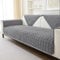 GKXLH Sofa überzug Waschbar - Neue Weiche Flanell Sofa Cover, rutschfeste Sofabezug 2 3 4 Sitzer Couch überzug Sofa Bezug für Sektionssofa, Sofaüberwürfe L Form Möbelschutz (Grau, 70x70cm)