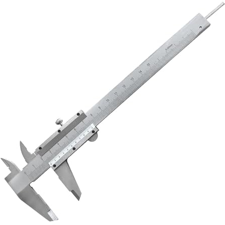 Calibre de acero inoxidable, Calibre Digital, Pie de Rey de Fibra de Carbono de 150 mm, Herramienta de trabajo de precisión, para Mediciones Externas, Internas, de Profundidad y de Paso