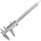 Calibre de acero inoxidable, Calibre Digital, Pie de Rey de Fibra de Carbono de 150 mm, Herramienta de trabajo de precisión, para Mediciones Externas, Internas, de Profundidad y de Paso