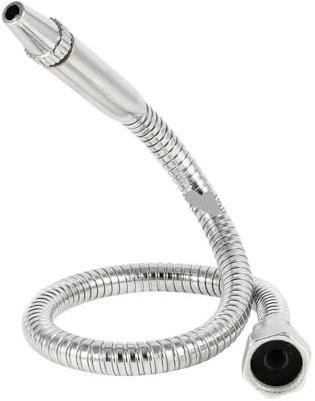 Flexibler Kühlmittelschlauch aus Metall for Wasser- und Ölkühlung mit Rundkopfdüse und einstellbarem Schalter for die Kühlung von CNC-Drehmaschinen(1/2 Male 300mm)
