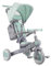MoMi 4-in-1 Kinder-Dreirad SOLIVIA mit Teleskopgriff, 5-Punkt Sicherheitsgurt, für Kinder ab 12. Lebensmonat, Sonnenschutzdach, PU-Räder, Tasche und Halterung für einen Trinkbecher