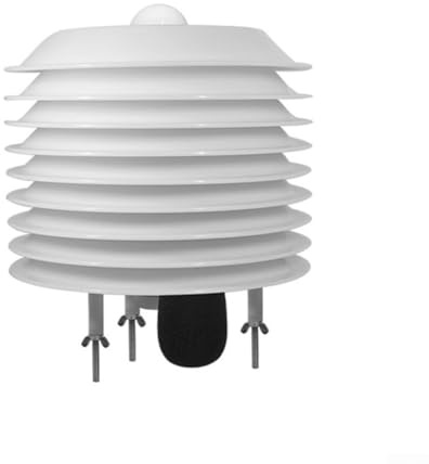 Schutzhülle für Außensensoren, ABS-Abdeckung geeignet für Sonnenstrahlung zum Schutz und Wetterstation Rollladenkasten, meteorologisches Überwachungszubehör (Temp&hum)