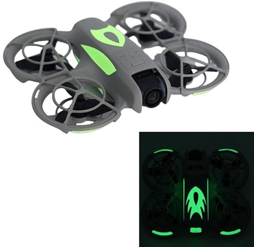 BeisDirect NEO Drohne Leuchtende Aufkleber für DJI NEO Wasserdicht Antifouling Glow In The Dark Aufkleber Fluoreszierende Haut Dekoration Decals Nachtflug Für DJI Neo Drohne Zubehör