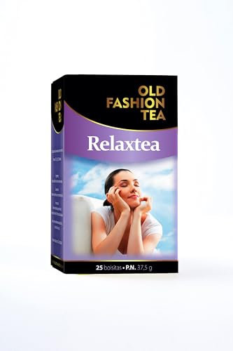 Infusión RelaxTea – 25 Sobres | Calmante Natural y Relajante con pasiflora, melisa y tila| OLD FASHION TEA