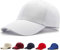 Etyepoh Baseball Cap für Herren und Damen, Unisex Kappe Verstellbar Reine Farbe Baseboard Baseballkappe Mütze (A-weiß)